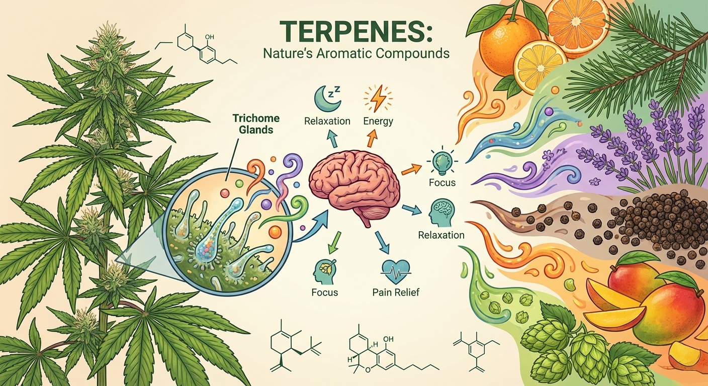 The Complete Guide to Terpenes: Nature's Aromatic Compounds